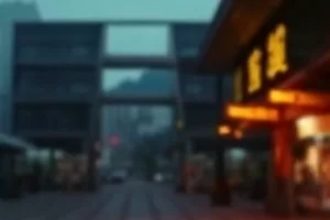 雨夜码头横版主视觉，远处灯塔光柱扫过翻涌的海面