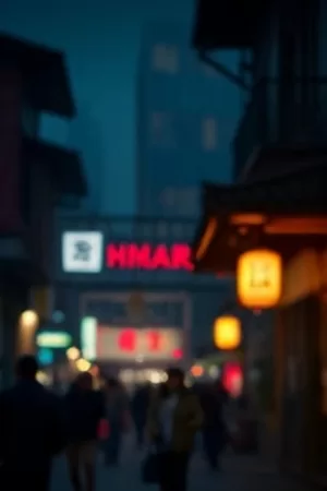 《街角十三号》竖版海报，巷口门牌与昏黄的壁灯