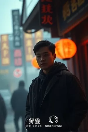《山那边的信》竖版海报，山道上的自行车与邮包剪影