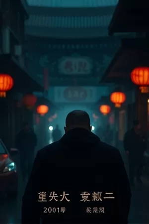 《逆风航线》竖版海报，雷暴云层中的货运机轮廓